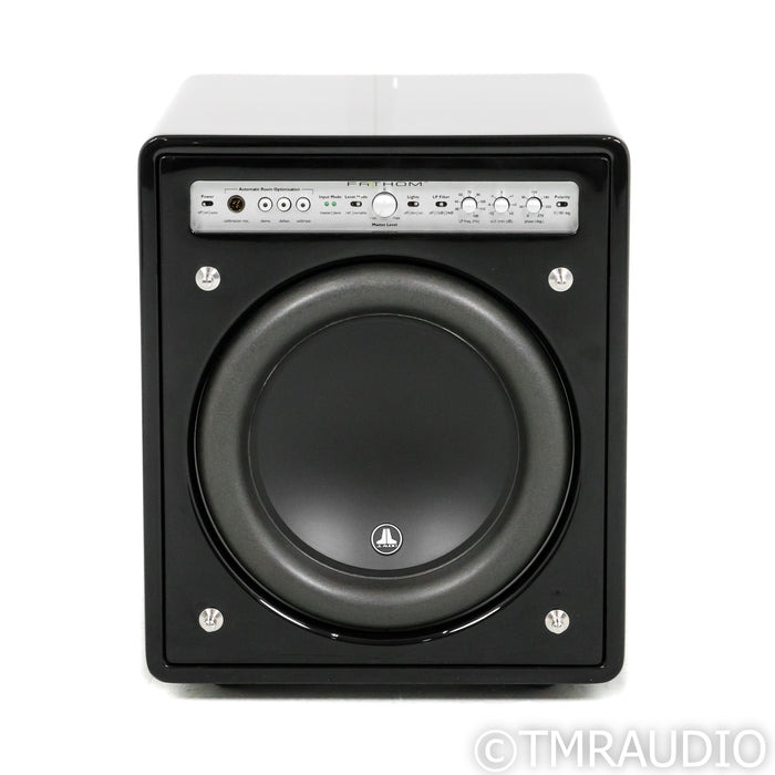JL Audio Fathom F110 v2 10" Powered Subwoofer; Gloss Black