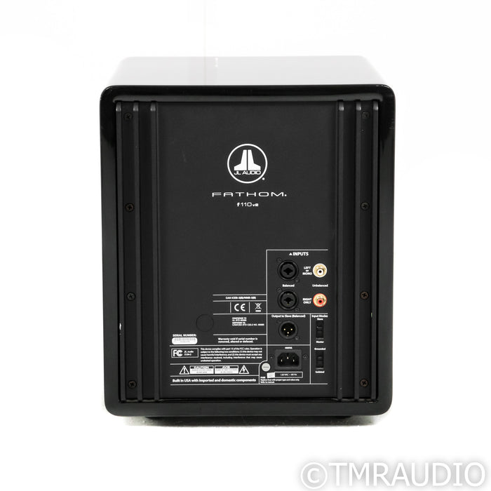 JL Audio Fathom F110 v2 10" Powered Subwoofer; Gloss Black