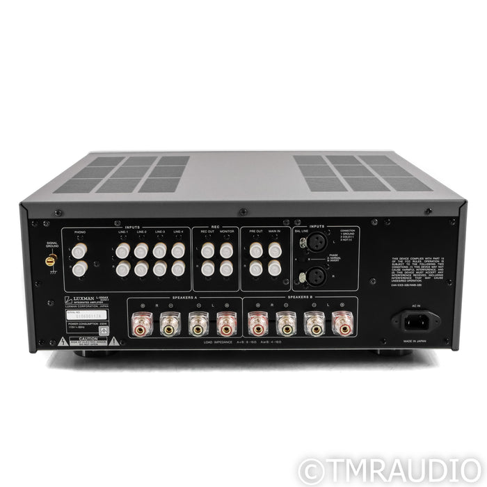 Luxman L-550AXII Stereo Integrated Amplifier; MM & MC Phono