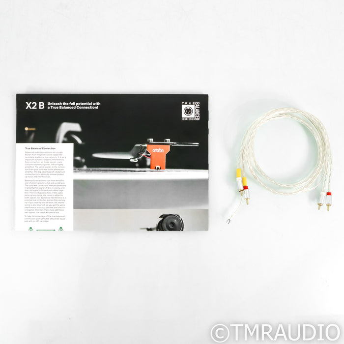 Pro-Ject X-2 B Belt-Drive Turntable; Walnut with Sumiko Rainer MM Cartridge