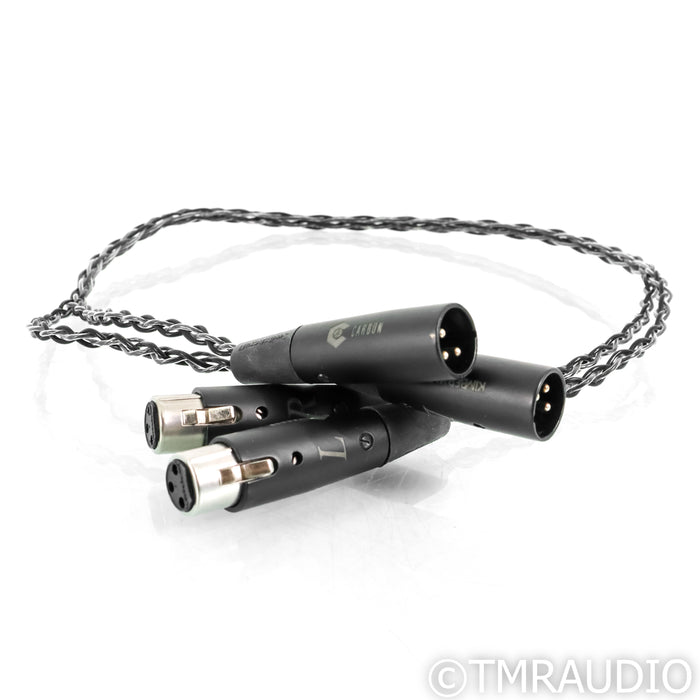 Kimber Kable Carbon XLR Cables; 0.75m Pair Balanced Interconnects