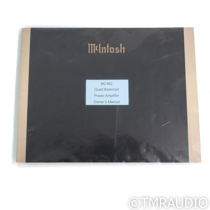 McIntosh MC462 Stereo Power Amplifier