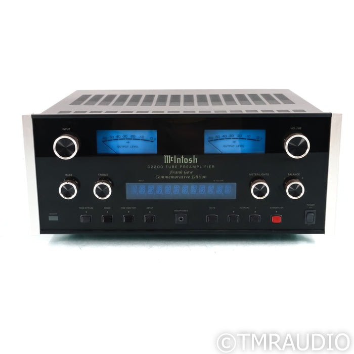 McIntosh C2200FG Tube Preamplifier; Frank Gow Commemorative Edition; MM Phono