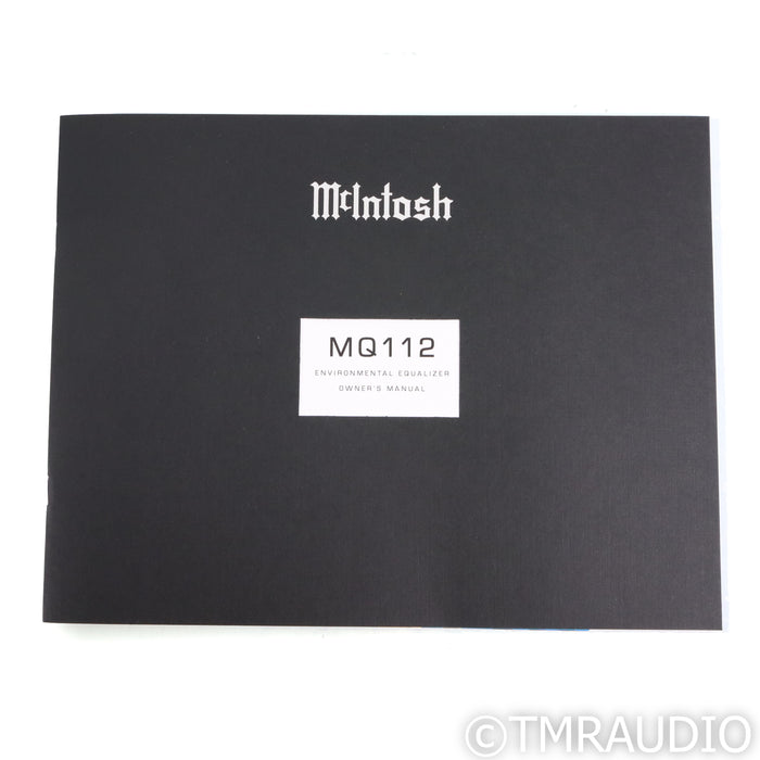 McIntosh MQ112 8-Band Analog Equalizer