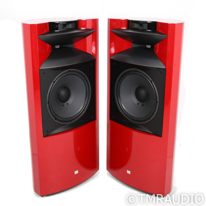 JBL Project K2 S9900 Floorstanding Speakers; Rossa Corsa Pair