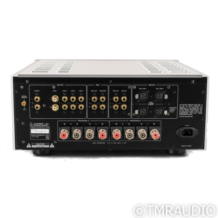 Luxman L-509X Stereo Integrated Amplifier; MM & MC Phono