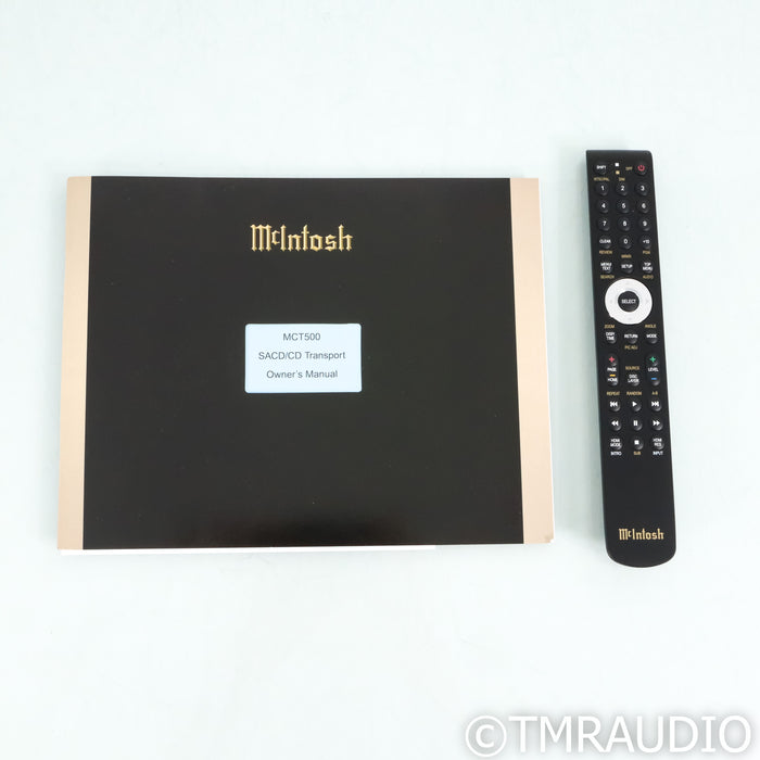 McIntosh MCT500 SACD & CD Transport
