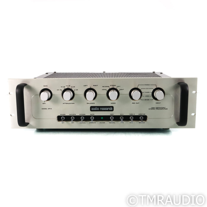 Audio Research SP14 Stereo Hybrid Preamplifier;  MM Phono