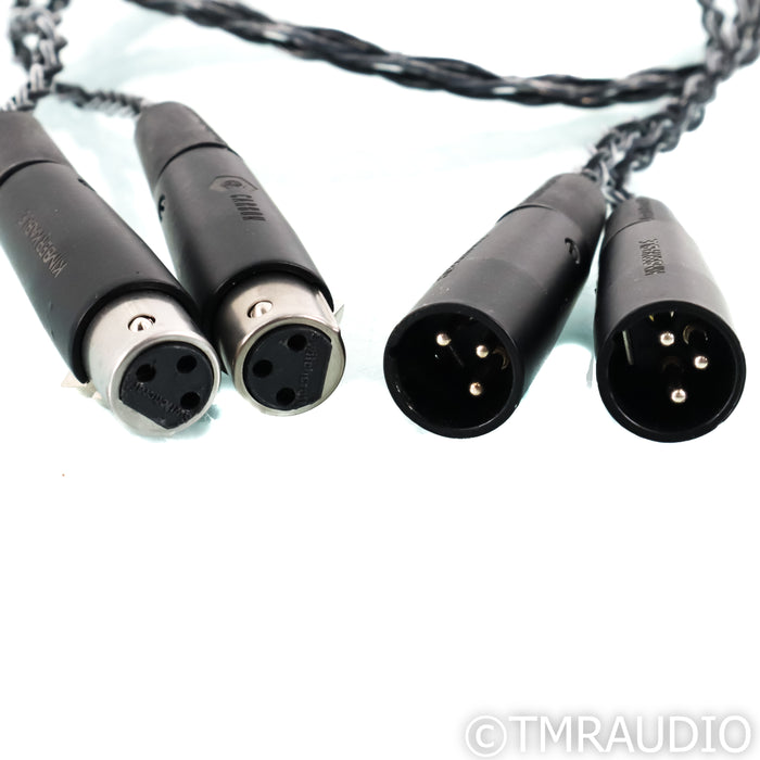 Kimber Kable Carbon Series XLR Cables; 1m Pair Balanced Interconnect