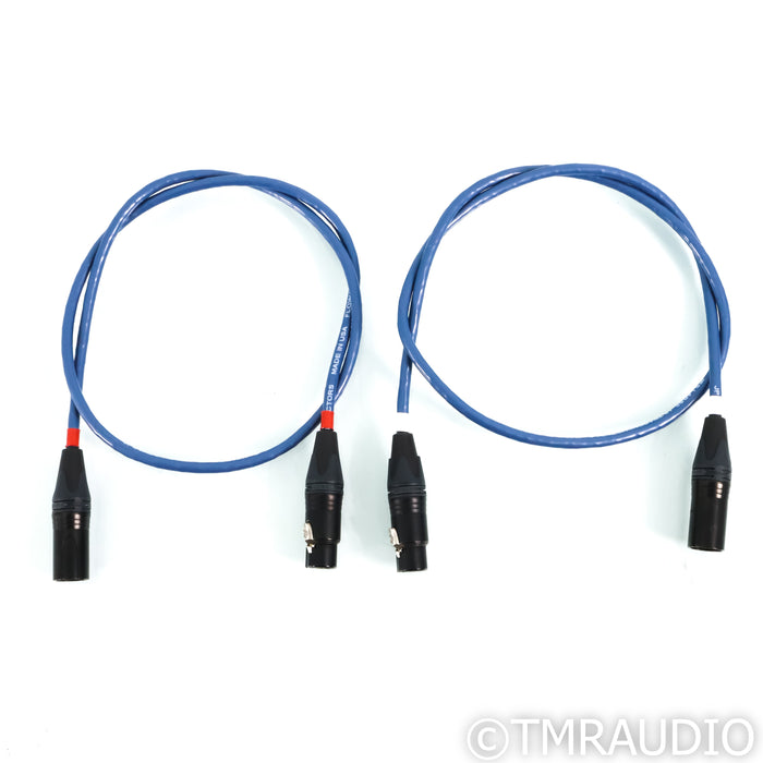 JPS Labs UltraConductor 2 XLR Cables; 1m Pair Balanced Interconnects