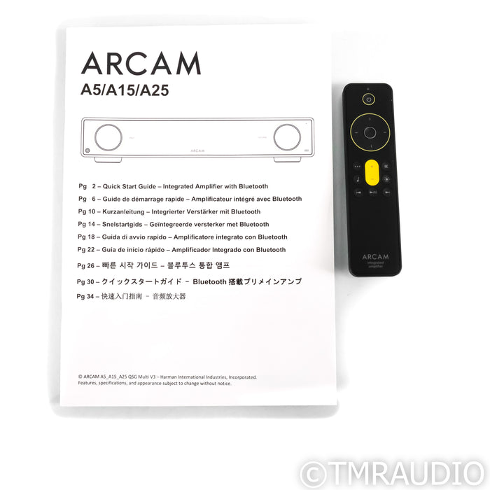 Arcam A15 Stereo Integrated Amplifier; MM Phono