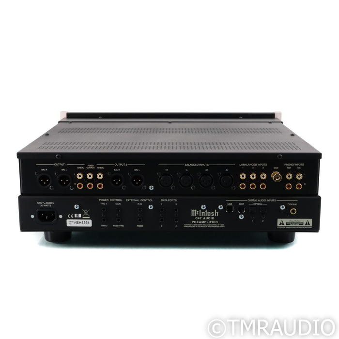 McIntosh C47 Stereo Preamplifier; MM & MC Phono