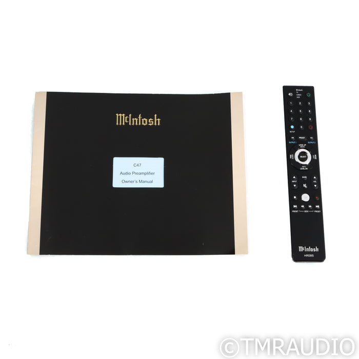 McIntosh C47 Stereo Preamplifier; MM & MC Phono