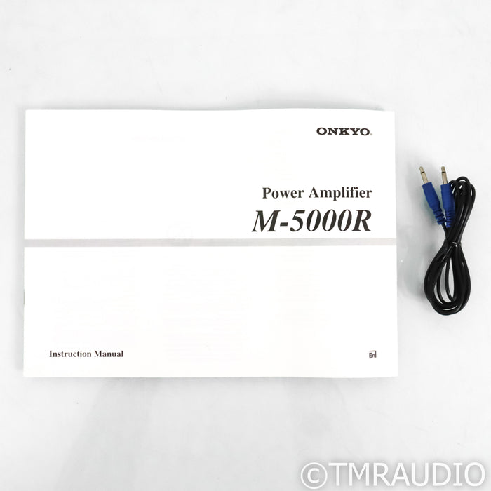 Onkyo M-5000R Stereo Power Amplifier