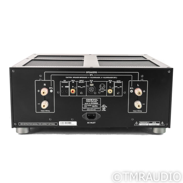 Onkyo M-5000R Stereo Power Amplifier