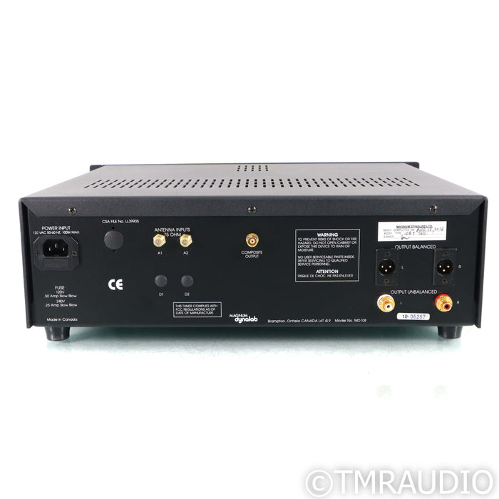 Magnum Dynalab MD108T Tube FM Tuner; Signature Edition