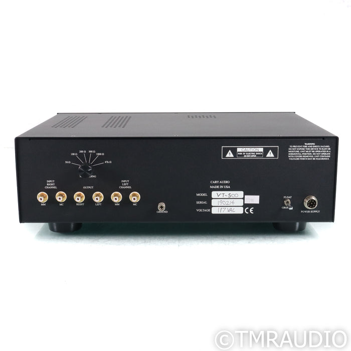 Cary Audio Design VT-500 MM & MC Tube Phono Preamplifier