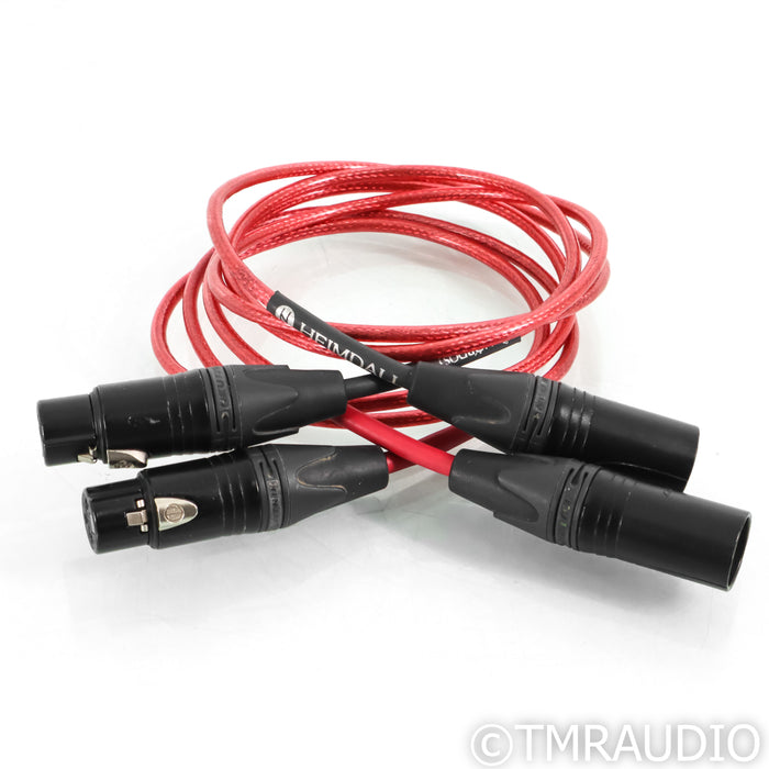 Nordost Heimdall XLR Cables; 1m Pair Balanced Interconnects
