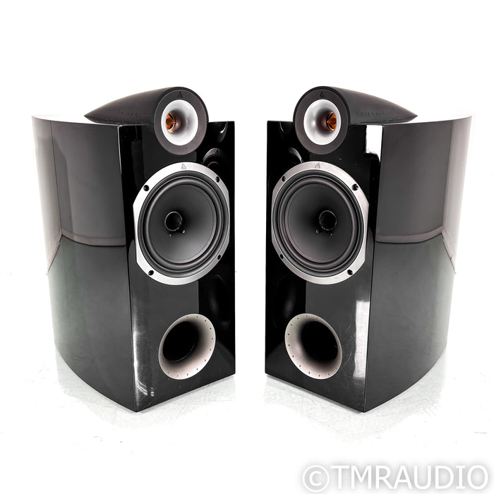 Triangle Genese Trio Bookshelf Speakers; Gloss Black Pair