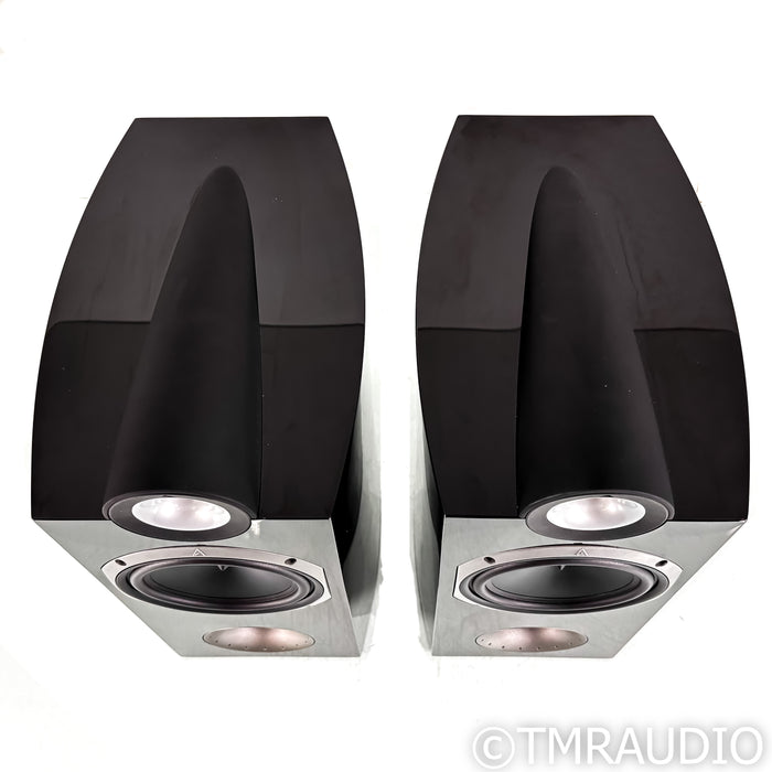 Triangle Genese Trio Bookshelf Speakers; Gloss Black Pair
