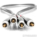 Audience Conductor SE RCA Cables; 1m Pair Interconnects