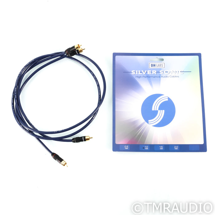 DH Labs Silver Sonic BL-1 Series II RCA Cables; 1m Pair Interconnects