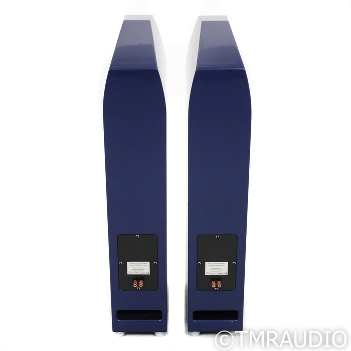 EgglestonWorks Emma Evolution Floorstanding Speakers; Bugatti Blue Pair