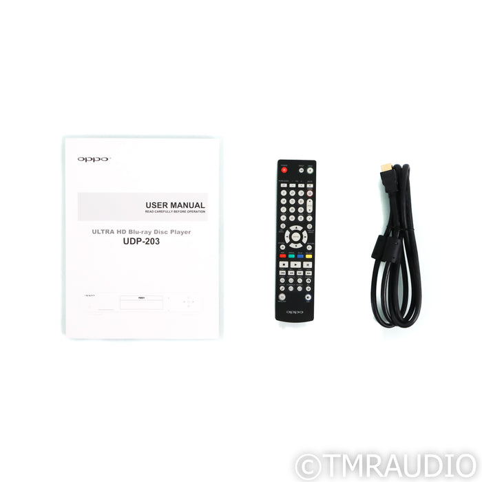 Oppo UDP-203 Universal Blu-ray Player; CD & SACD