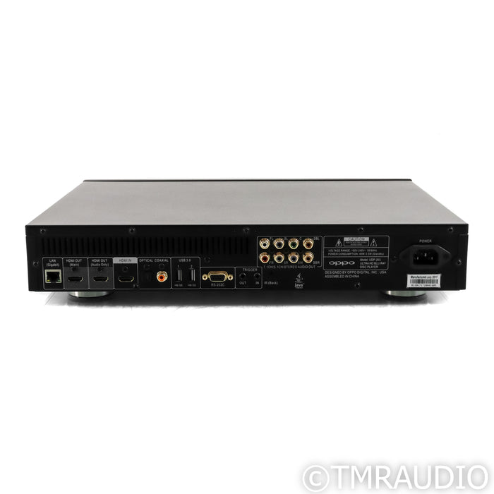 Oppo UDP-203 Universal Blu-ray Player; CD & SACD