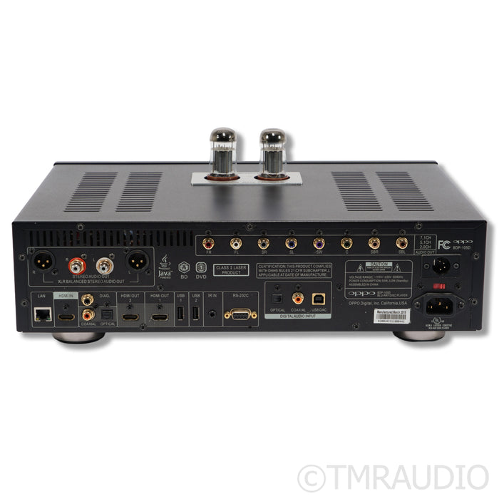 Oppo BDP-105D Multi-Format Disc Player/Streamer/DAC; ModWright Truth Tube Upgrades