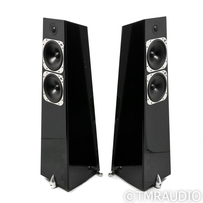 Totem Acoustic Element Metal Floorstanding Speakers; Black Pair