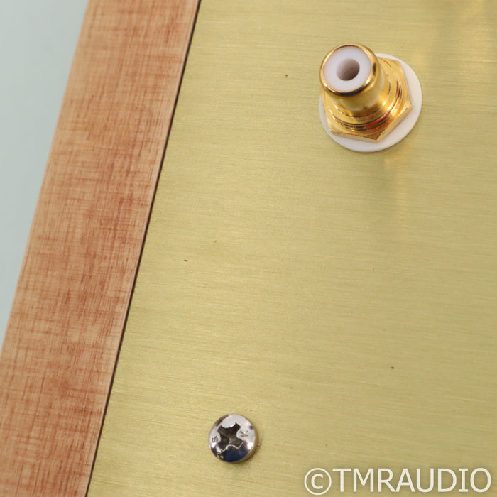 Audio Antiquary ( Mysho Myronov) Wooden RIAA Tube MM Phono Preamplifier