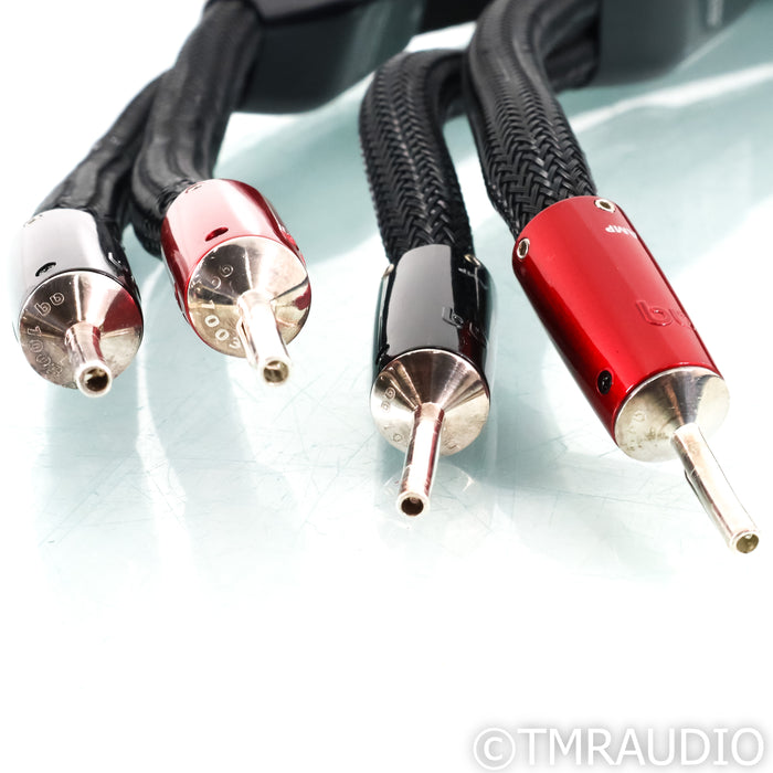 AudioQuest ThunderBird ZERO/BASS BiWire Combo Speaker Cables; 8ft Pair