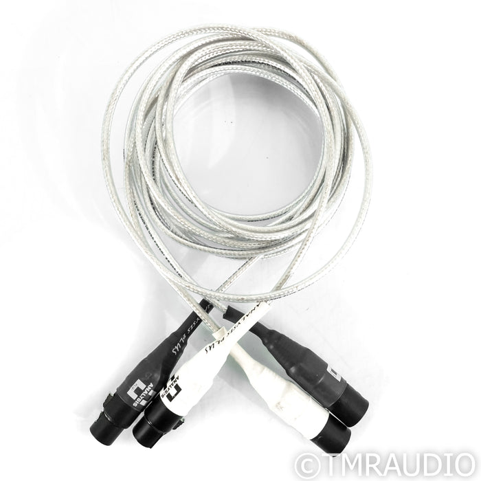 Analysis Plus Silver Apex XLR Cables; 2m Pair Balanced Interconnects