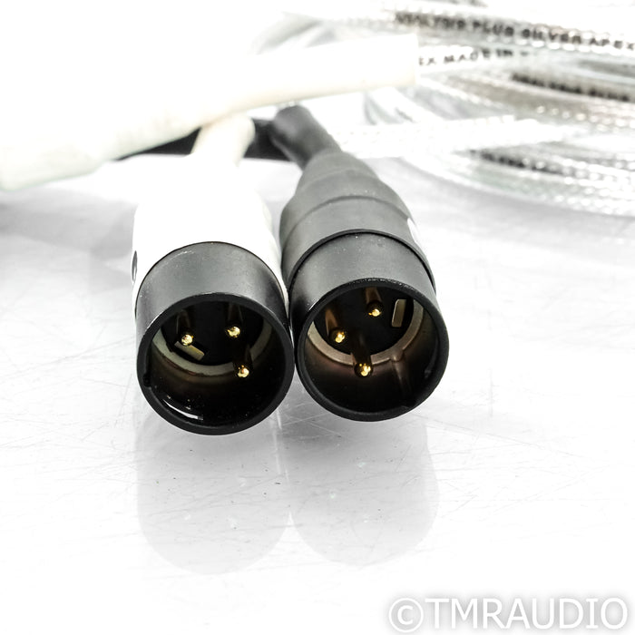 Analysis Plus Silver Apex XLR Cables; 2m Pair Balanced Interconnects