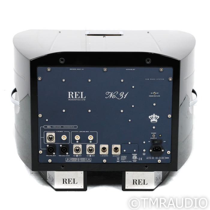 REL Acoustics No. 31 12" Reference Subwoofer; Piano Black