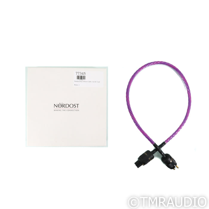 Nordost Frey 2 Power Cable; 1m AC Cord