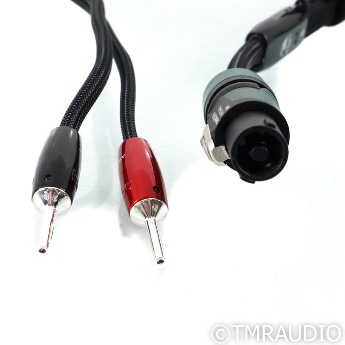 AudioQuest Robin Hood BASS Speaker Cable; 8ft Single w/ speakON Connector