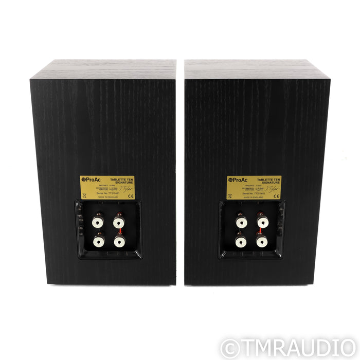 ProAc Tablette 10 Signature Bookshelf Speakers; Black Pair