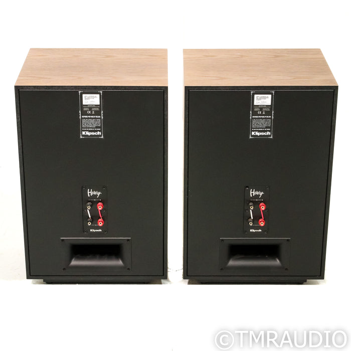 Klipsch Heresy IV Floorstanding Speakers; Distressed Oak Pair