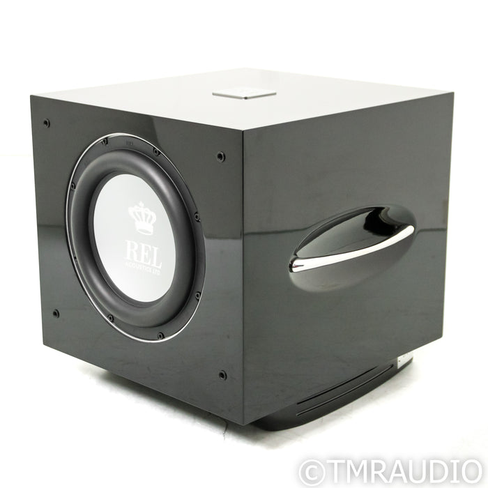 REL Acoustics S/510 10" Powered Subwoofer; Piano Black