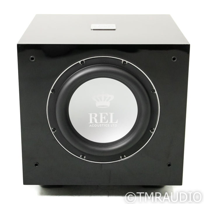 REL Acoustics S/510 10" Powered Subwoofer; Piano Black