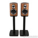 Sonus Faber Sonetto II Bookshelf Speakers; Walnut Pair w/ Stands