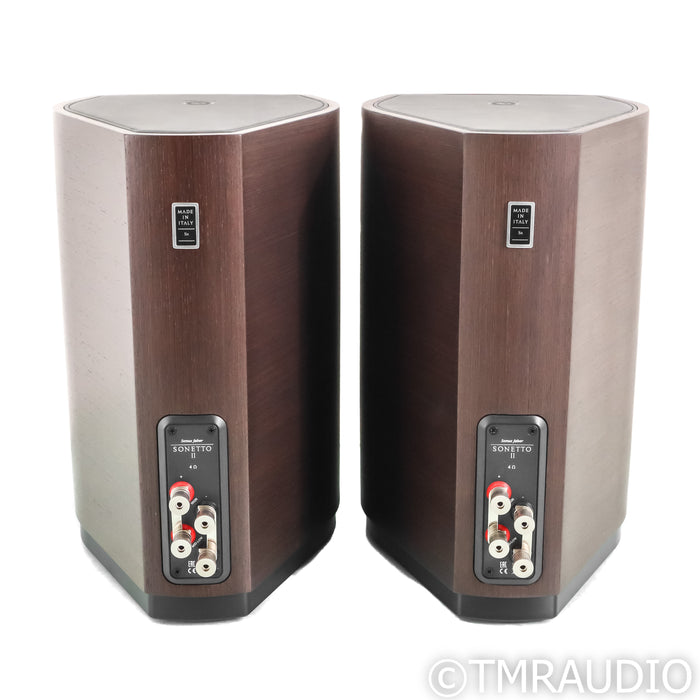 Sonus Faber Sonetto II Bookshelf Speakers; Wenge Pair