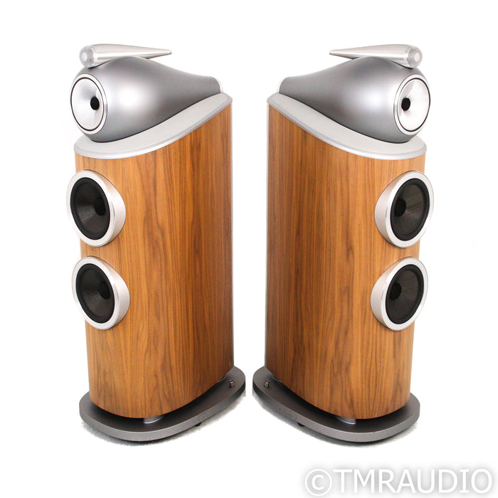 Bowers & Wilkins 802 D4 Floorstanding Speakers; Walnut Pair