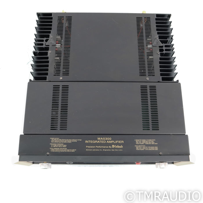 McIntosh MA5300 Stereo Integrated Amplifier; MM Phono