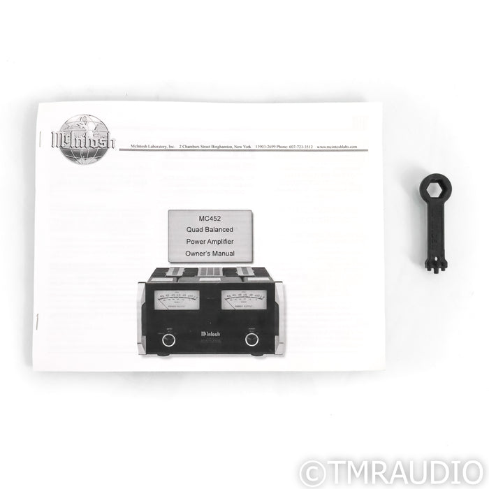 McIntosh MC452 Stereo Power Amplifier
