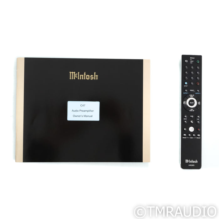 McIntosh C47 Stereo Preamplifier; MM & MC Phono