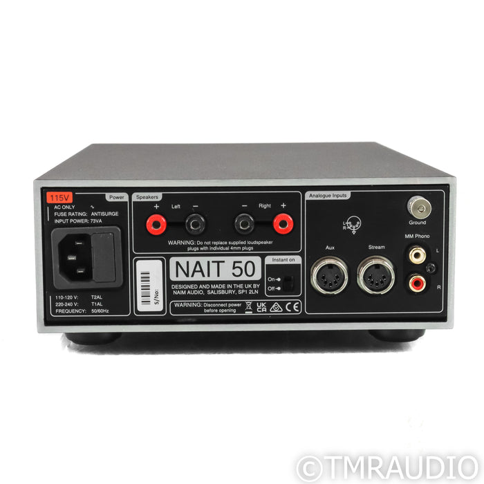 Naim NAIT 50 Limited Edition Stereo Integrated Amplifier; MM Phono