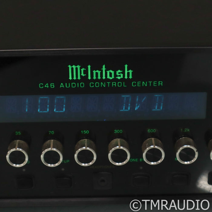 McIntosh C46 Audio Controller / Preamplifier; MM Phono